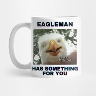 EagleMan Eagle Insurance Meme Mug